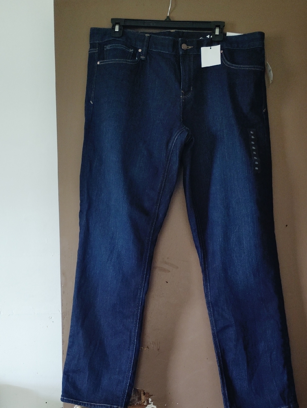 Dark Blue Women’s Straight-Leg Jeans